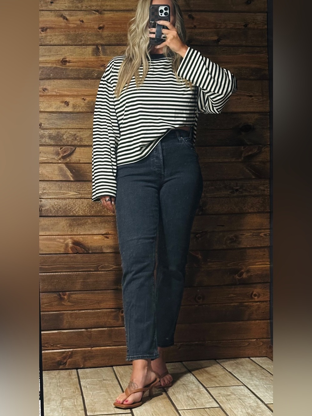Aritzia Denim Forum The Arlo High Rise Straight 26